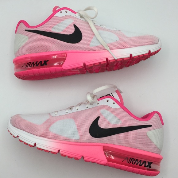 light pink and white nikes